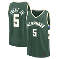 MATTH M.Bucks #5 Gary Trent Jr. Hunter Green Fast Break Replica Player Jerseys - Icon Edition