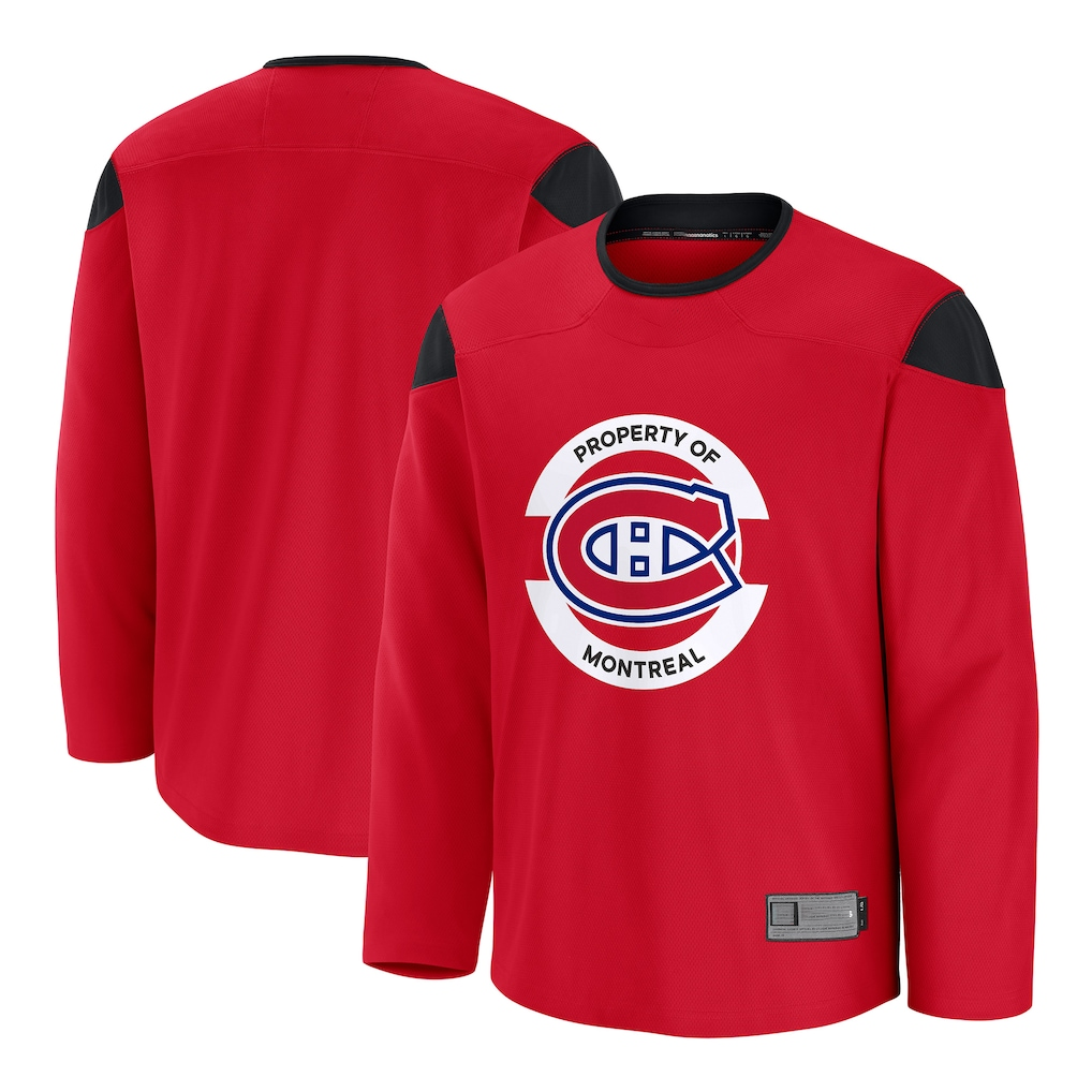 MATTH M.Canadiens Red Practice Jerseys