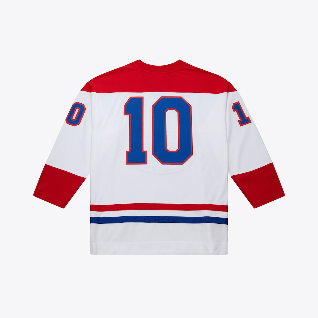 MATTH M.Canadiens #10 Guy Lafleur Mitchell & Ness White 1971 Power Play Jerseys
