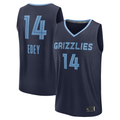 MATTH M.Grizzlies #14 Zach Edey Navy Draft Fast Break Player Stitched Jerseys- Icon Edition
