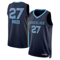 MATTH M.Grizzlies #27 Cameron Boozer Navy 2026 Draft Swingman Stitched Jerseys- Icon Edition