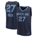 MATTH M.Grizzlies #27 Cameron Boozer Navy Draft First Round Pick Fast Break Stitched Jerseys- Icon Edition