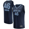 MATTH M.Grizzlies #46 John Konchar Navy Fast Break Replica Stitched Jerseys- Icon Edition