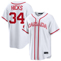 MATTH M.Marlins #34 Liam Hicks Player White 2026 World Classic Home Pick-A-Player Stitched Jerseys