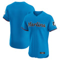 MATTH M.Marlins Blank Player Blue Home Limited Elite Stitched Jerseys