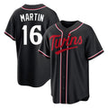 MATTH M.Twins #16 Austin Martin Player Black Fashion Out Home Limited Stitched Jerseys