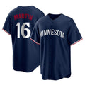 MATTH M.Twins #16 Austin Martin Player Navy Replica Alternate Home Stitched Jerseys