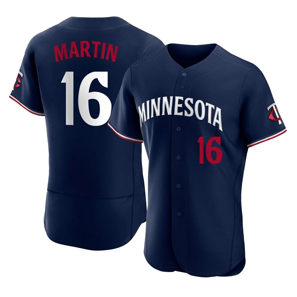 MATTH M.Twins #16 Austin Martin Player Navy Replica Home Limited Elite Stitched Jerseys