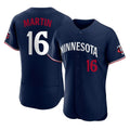MATTH M.Twins #16 Austin Martin Player Navy Replica Home Limited Elite Stitched Jerseys