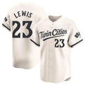 MATTH M.Twins #23 Royce Lewis Player Cream Home Limited Stitched Jerseys