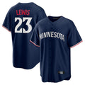 MATTH M.Twins #23 Royce Lewis Player Navy Replica Alternate Home Stitched Jerseys