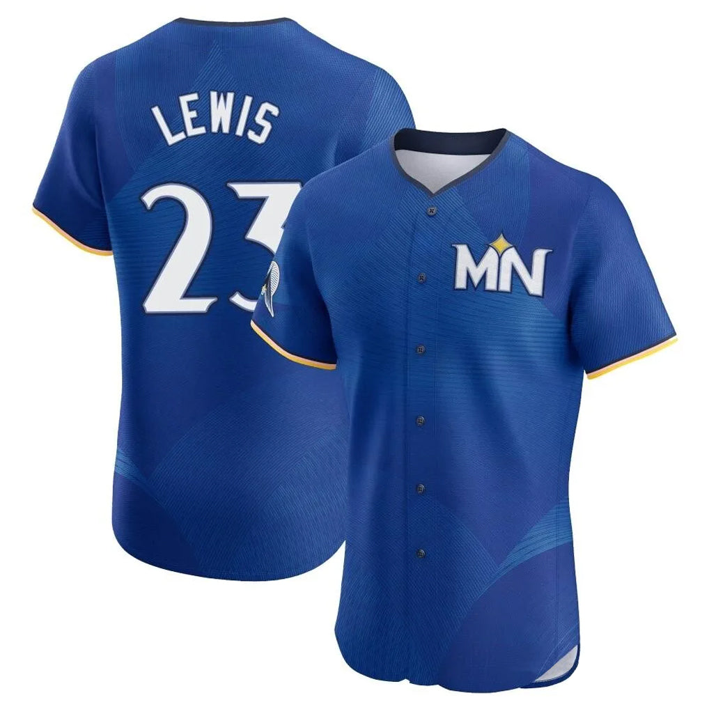 MATTH M.Twins #23 Royce Lewis Player Royal City Connect Limited Elite Home Stitched Jerseys