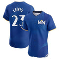 MATTH M.Twins #23 Royce Lewis Player Royal City Connect Limited Elite Home Stitched Jerseys