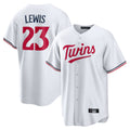 MATTH M.Twins #23 Royce Lewis Player White Home Game Stitched Jerseys