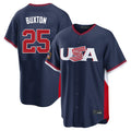 MATTH M.Twins #25 Byron Buxton Player Navy USA 2026 World Classic Limited Home Stitched Jerseys