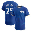 MATTH M.Twins #25 Byron Buxton Player Royal City Connect Limited Elite Home Stitched Jerseys