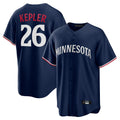 MATTH M.Twins #26 Max Kepler Player Navy Replica Alternate Home Stitched Jerseys