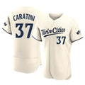 MATTH M.Twins #37 Victor Caratini Player Cream Home Limited Elite Stitched Jerseys