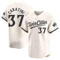 MATTH M.Twins #37 Victor Caratini Player Cream Home Limited Stitched Jerseys