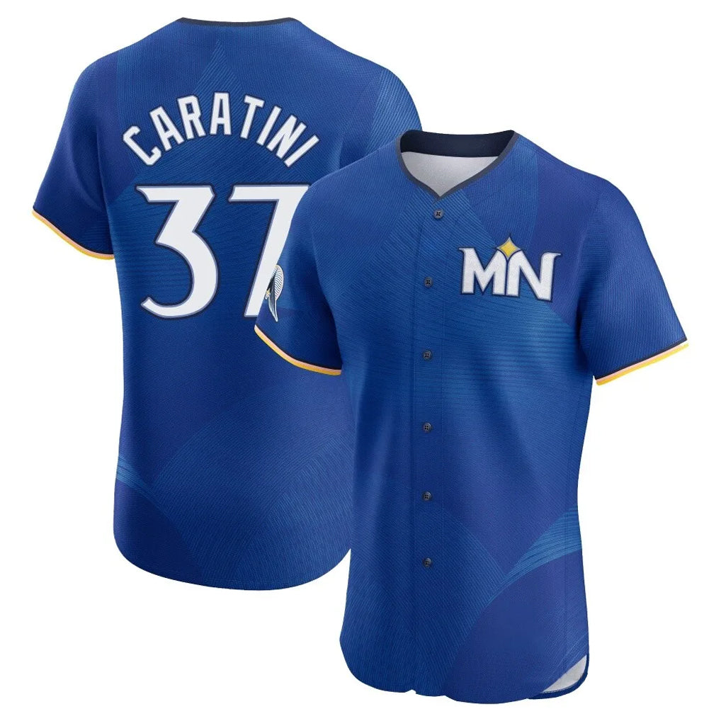 MATTH M.Twins #37 Victor Caratini Player Royal City Connect Limited Elite Home Stitched Jerseys