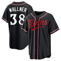 MATTH M.Twins #38 Matt Wallner Player Black Fashion Out Home Limited Stitched Jerseys