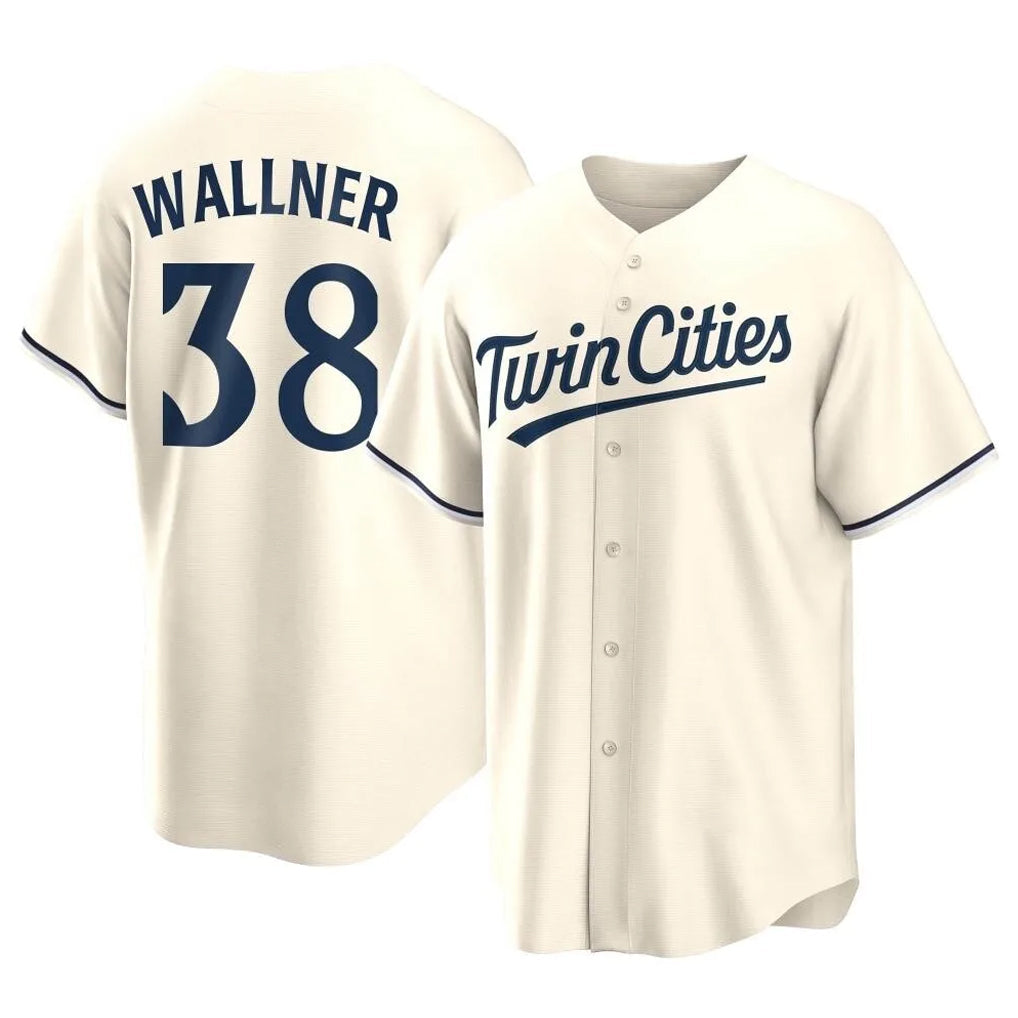 MATTH M.Twins #38 Matt Wallner Player Cream Game Limited Home Stitched Jerseys