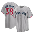 MATTH M.Twins #38 Matt Wallner Player Gray Game Limited Home Stitched Jerseys