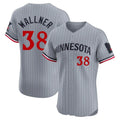 MATTH M.Twins #38 Matt Wallner Player Gray Home Limited Elite Stitched Jerseys