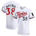 MATTH M.Twins #38 Matt Wallner Player White Home Limited Elite Stitched Jerseys