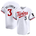 MATTH M.Twins #3 Harmon Killebrew Player White Home Limited Stitched Jerseys