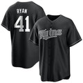 MATTH M.Twins #41 Joe Ryan Player Black Home Game Stitched Jerseys