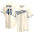 MATTH M.Twins #41 Joe Ryan Player Cream Game Limited Home Stitched Jerseys