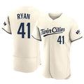 MATTH M.Twins #41 Joe Ryan Player Cream Home Limited Elite Stitched Jerseys