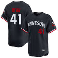 MATTH M.Twins #41 Joe Ryan Player Navy Home Limited Stitched Jerseys