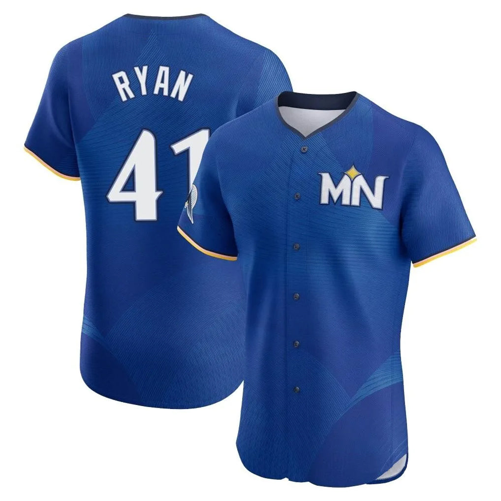 MATTH M.Twins #41 Joe Ryan Player Royal City Connect Limited Elite Home Stitched Jerseys