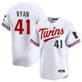 MATTH M.Twins #41 Joe Ryan Player White Home Limited Stitched Jerseys