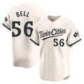 MATTH M.Twins #56 Josh Bell Player Cream Home Limited Stitched Jerseys