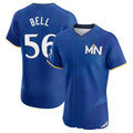 MATTH M.Twins #56 Josh Bell Player Royal City Connect Limited Elite Home Stitched Jerseys