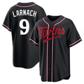 MATTH M.Twins #9 Trevor Larnach Player Black Fashion Out Home Limited Stitched Jerseys