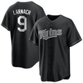 MATTH M.Twins #9 Trevor Larnach Player Black Home Game Stitched Jerseys