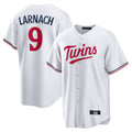 MATTH M.Twins #9 Trevor Larnach Player White Home Game Stitched Jerseys