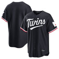 MATTH Minnesota Twins Blank Player Navy Home Game Stitched Jerseys