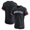 MATTH Minnesota Twins Blank Player Navy Home Limited Elite Stitched Jerseys