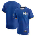 MATTH Minnesota Twins Blank Player Royal City Connect Limited Elite Home Stitched Jerseys