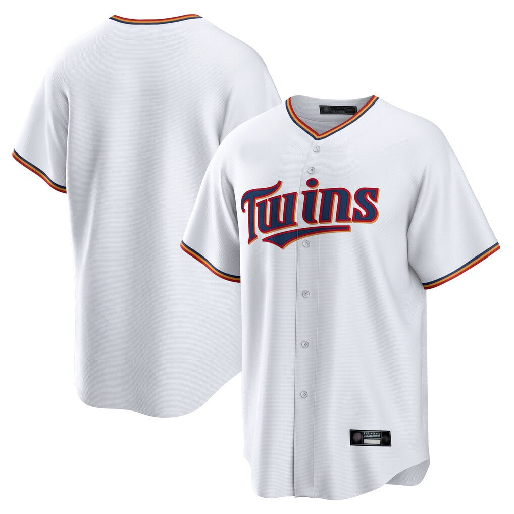 MATTH Minnesota Twins Blank Player White Game Home Stitched Jerseys