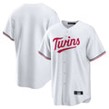 MATTH Minnesota Twins Blank Player White Home Game Stitched Jerseys