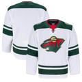MATTH M.Wild White Away Authentic Pro Jerseys