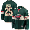 MATTH M.Wild #25 Jonas Brodin Green Breakaway Jerseys