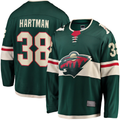 MATTH M.Wild #38 Ryan Hartman Green Home Breakaway Player Jerseys