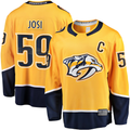 MATTH N.Predators #59 Roman Josi Gold Home Breakaway Jerseys